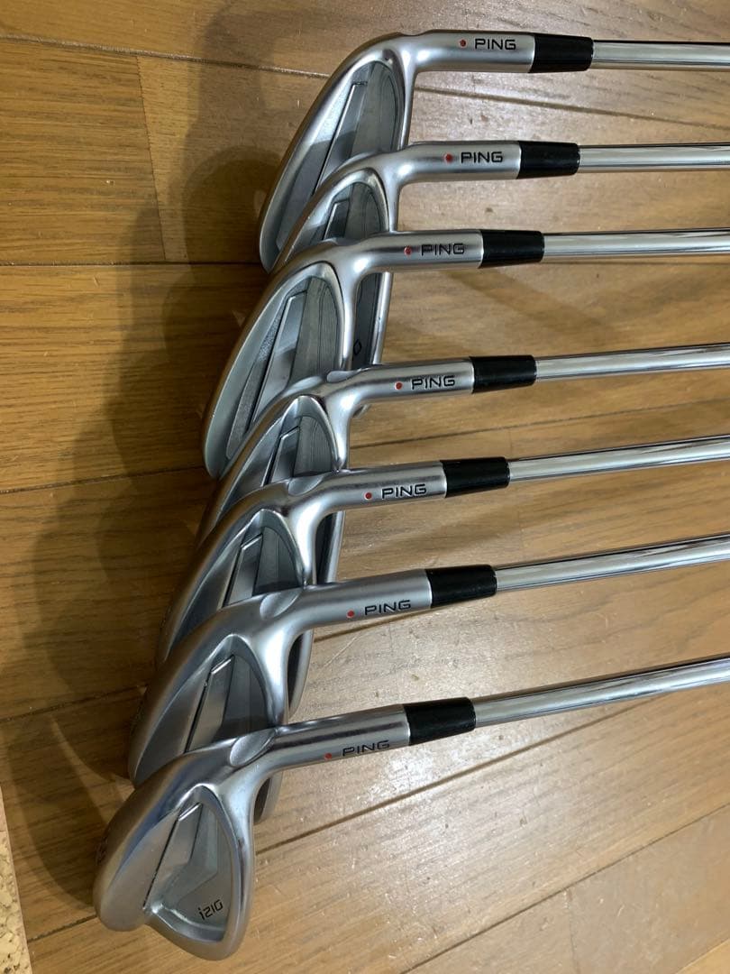 希少プロジェクトX 5.0 PING ピン i210 アイアン 7本4-w(P)