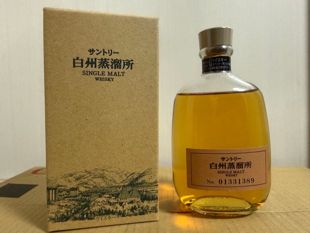 【新品未開封】山崎蒸溜所限定 白州蒸溜所限定 鶴 旧白州 限定4本セット 箱付