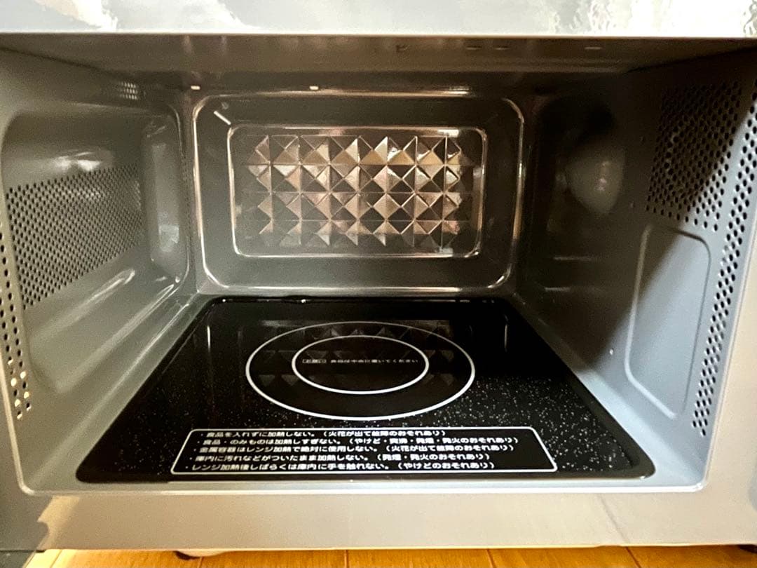 YAMAZEN フルフラット電子レンジ　PRW-F180（B）24年製