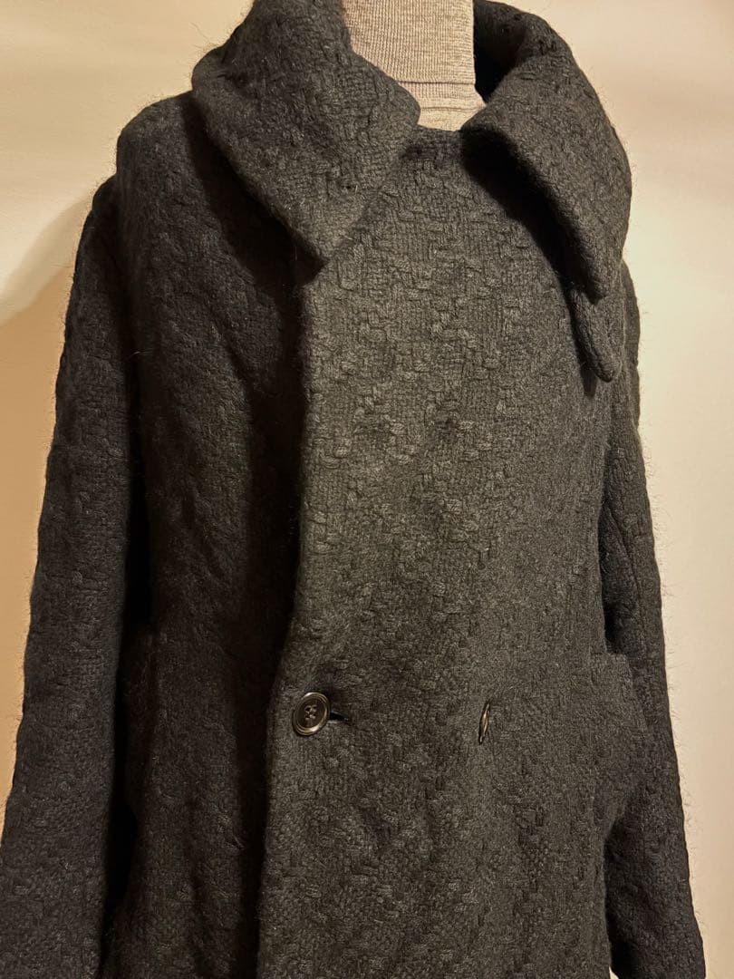 （美品‼️）Yohji Yamamoto 黒 ロングコート 2サイズ