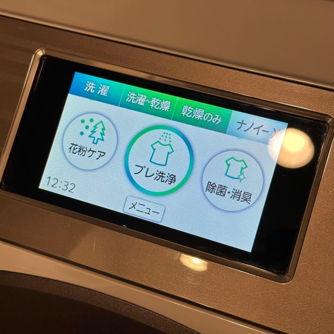 Panasonic 乾燥機能付きドラム式洗濯機 NA-VX9900R-N