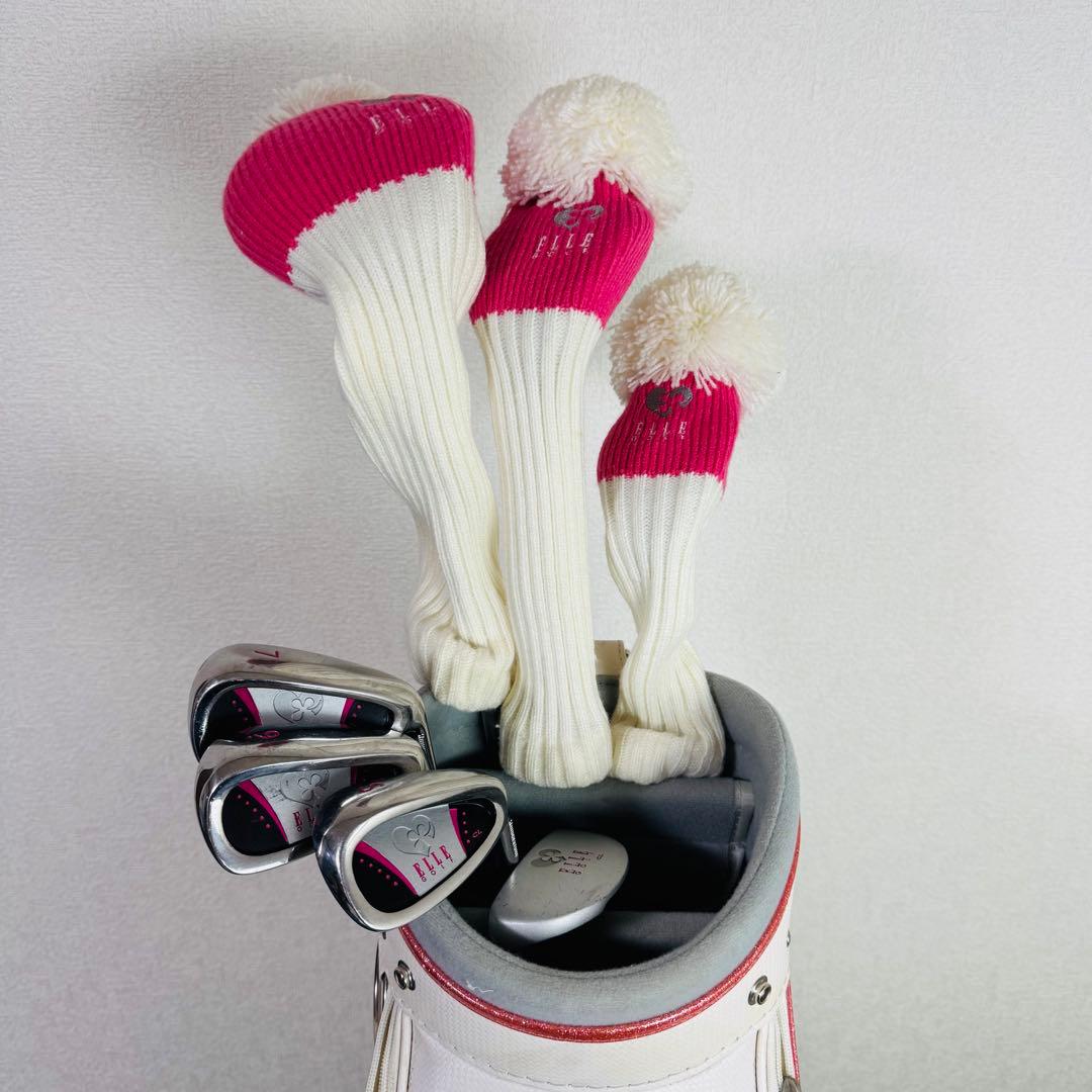 【初心者女性向け】ELLE GOLF CL レディース ゴルフクラブセット