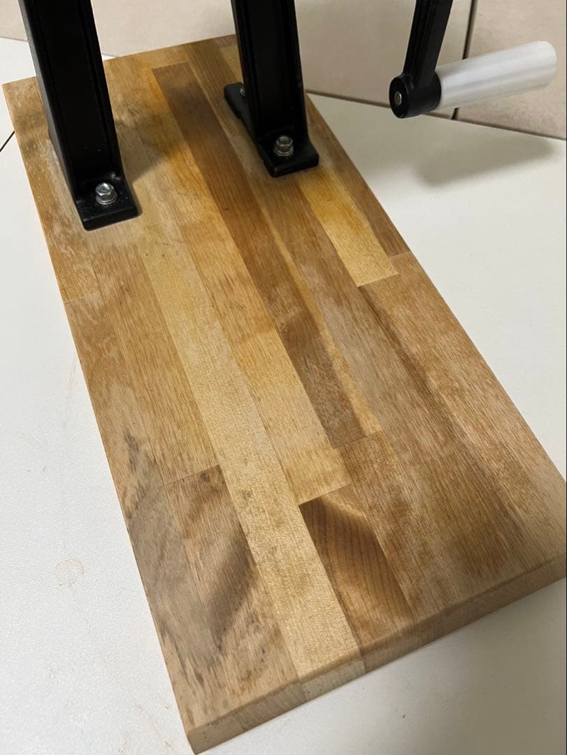 p*o様 コジマ製 鋳物製麺機 1型 本体 片刃4㎜仕様 小野式製麺機タイプ