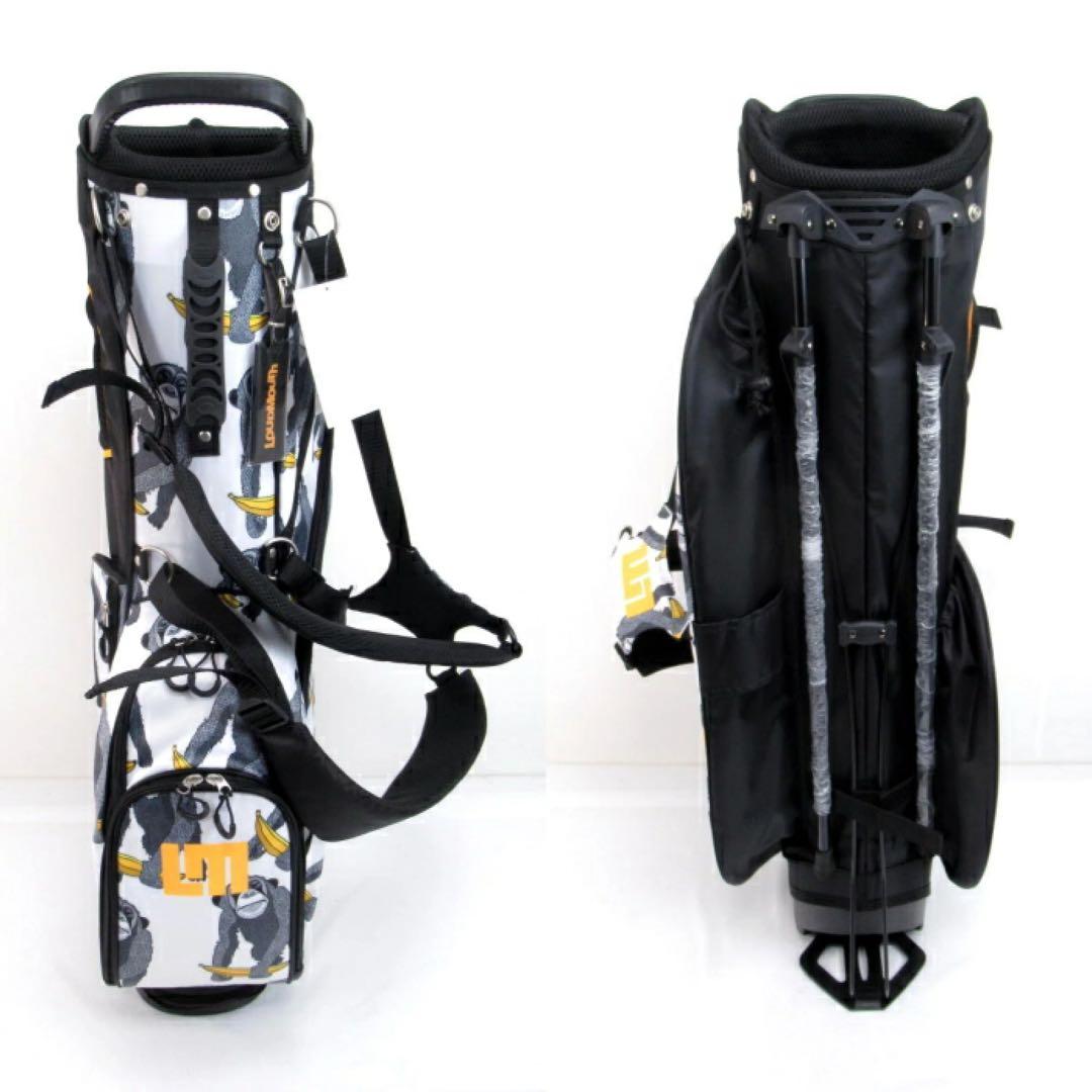 【新品】ラウドマウス キャディバッグ 8.5型 チンパンジー 238