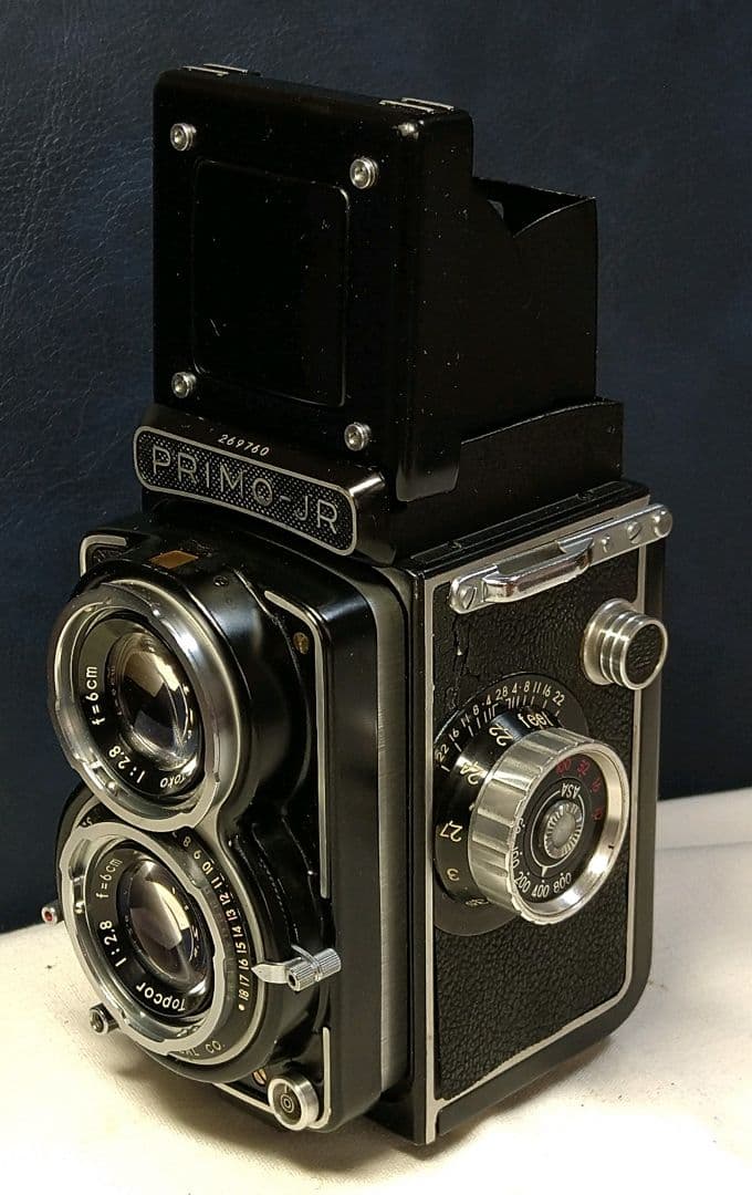 訳あり！PRIMO-JR 6cm F2.8 Tokyo Kogaku 二眼レフ！