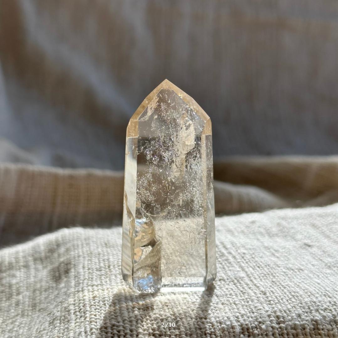 非加熱【シトリン】 天然 シトリン ミニ ポイント ブラジル産