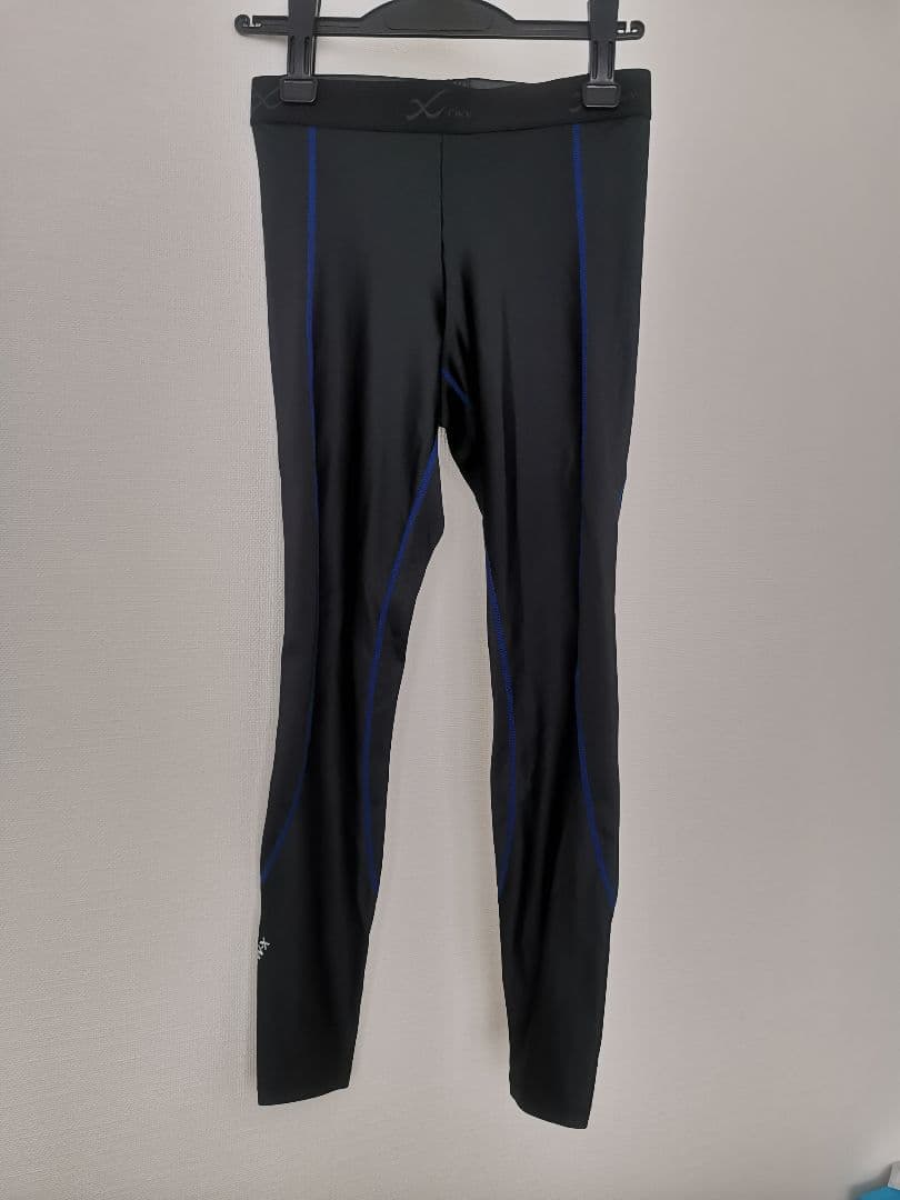 新品 CW-X ワコール メンズ スポーツタイツ、長袖シャツセット