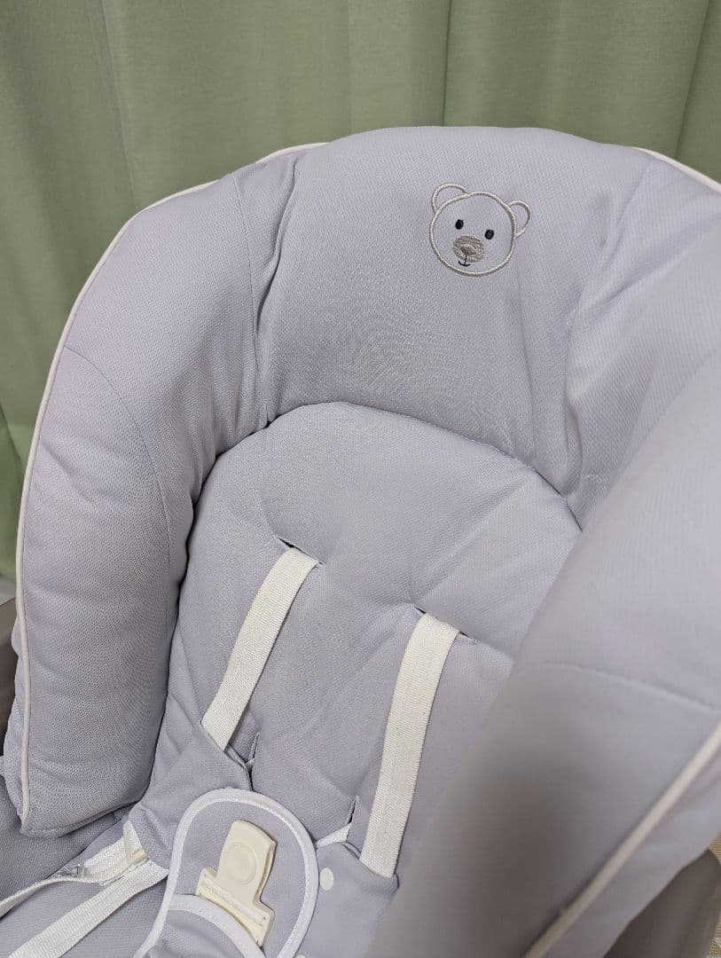 【カバー美品】ハイローチェア ユラリズム スマートプレミアム Aprica