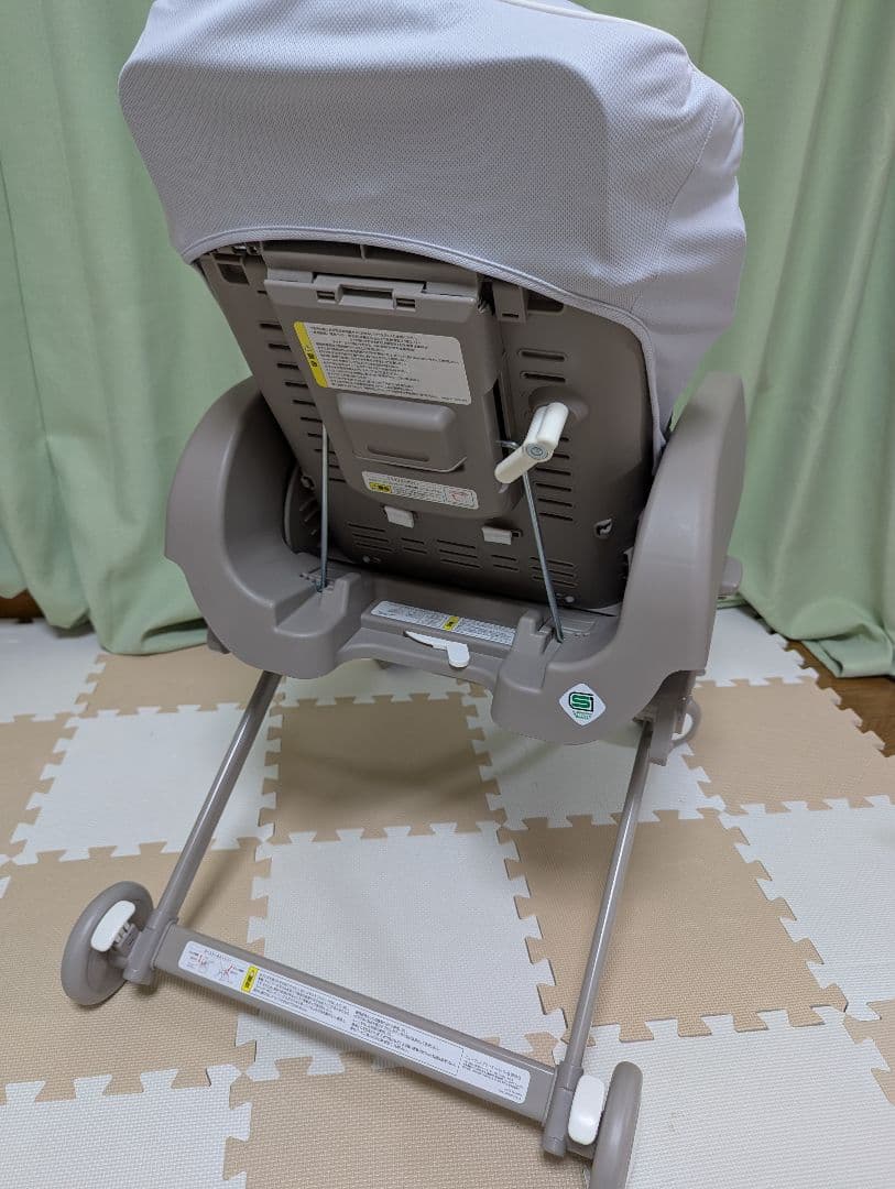 【カバー美品】ハイローチェア ユラリズム スマートプレミアム Aprica