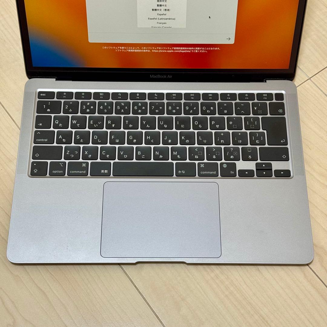 MacBook Air シルバー 本体 M1 256GB 8GB 13.3インチ