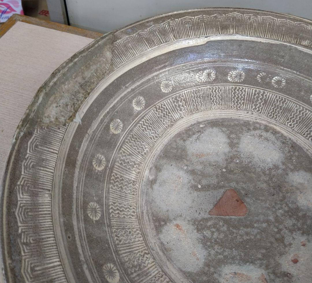 三島古唐津兜大鉢 桃山江戸初R39