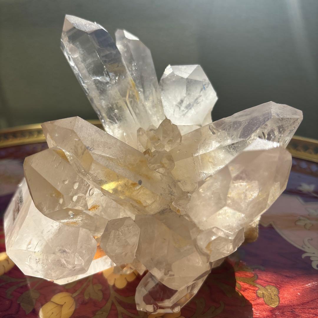 トマスゴンサガ水晶クラスター 約1.2Kg 極美品