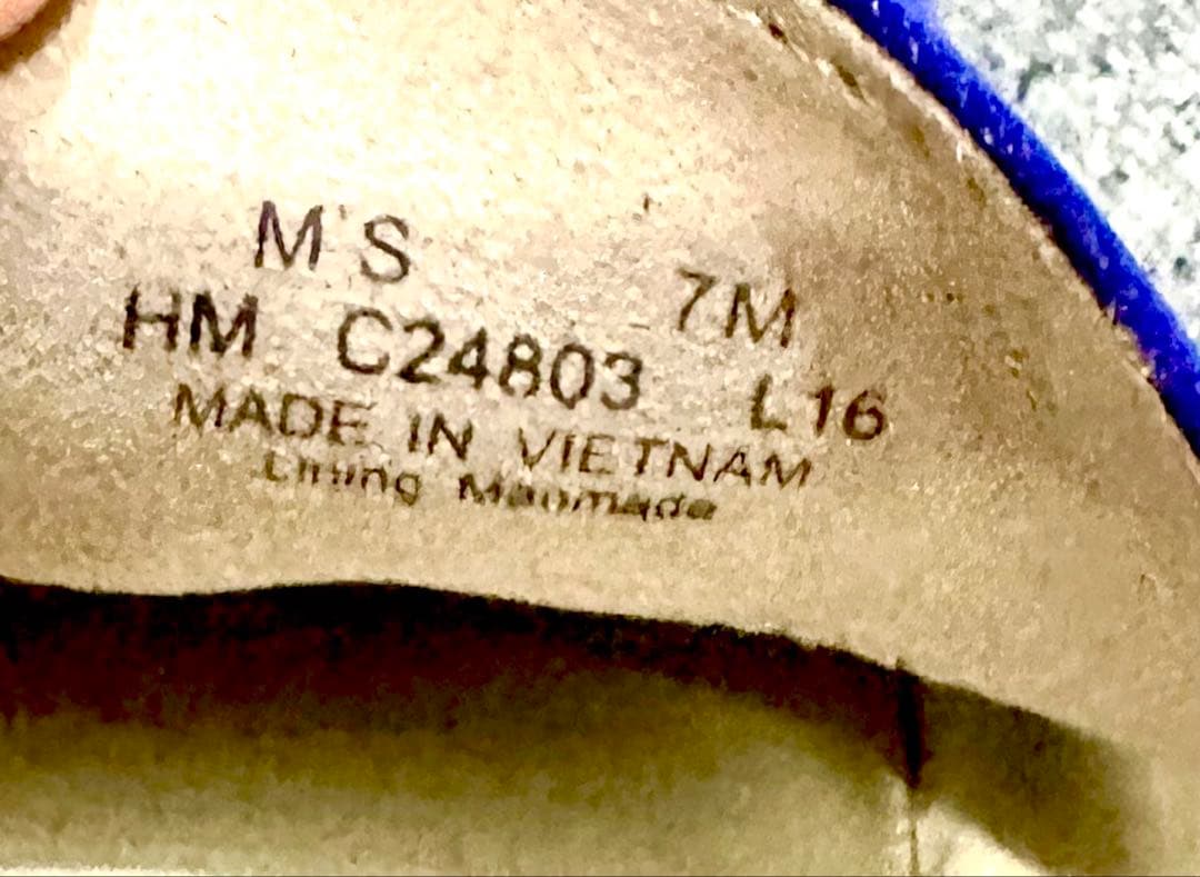 年末値下げ‼️Cole Haan モカシン 青スリッポン