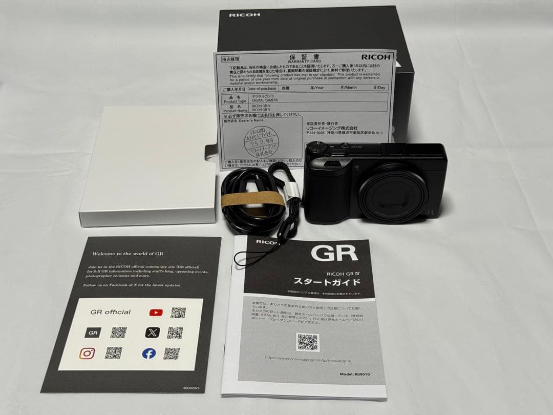 RICOH GR IV 本体 レンズ アクセサリー 一式セット