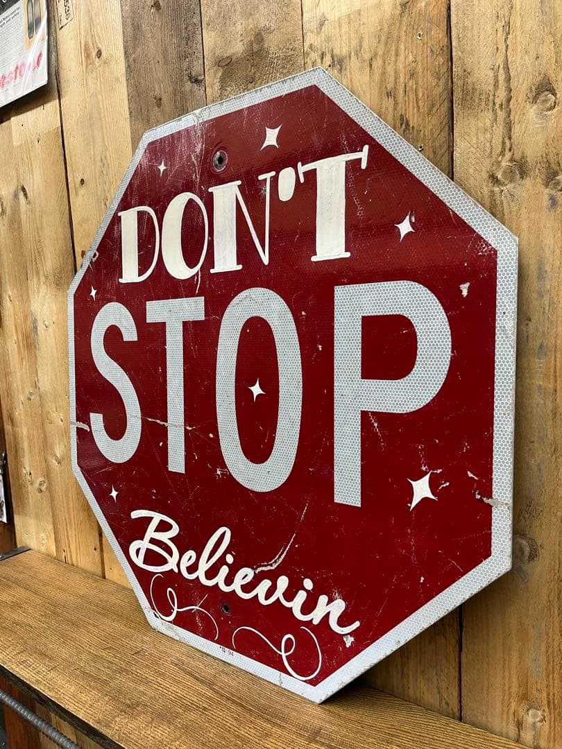 USA STOP ロードサイン 看板 ペイント アメリカ