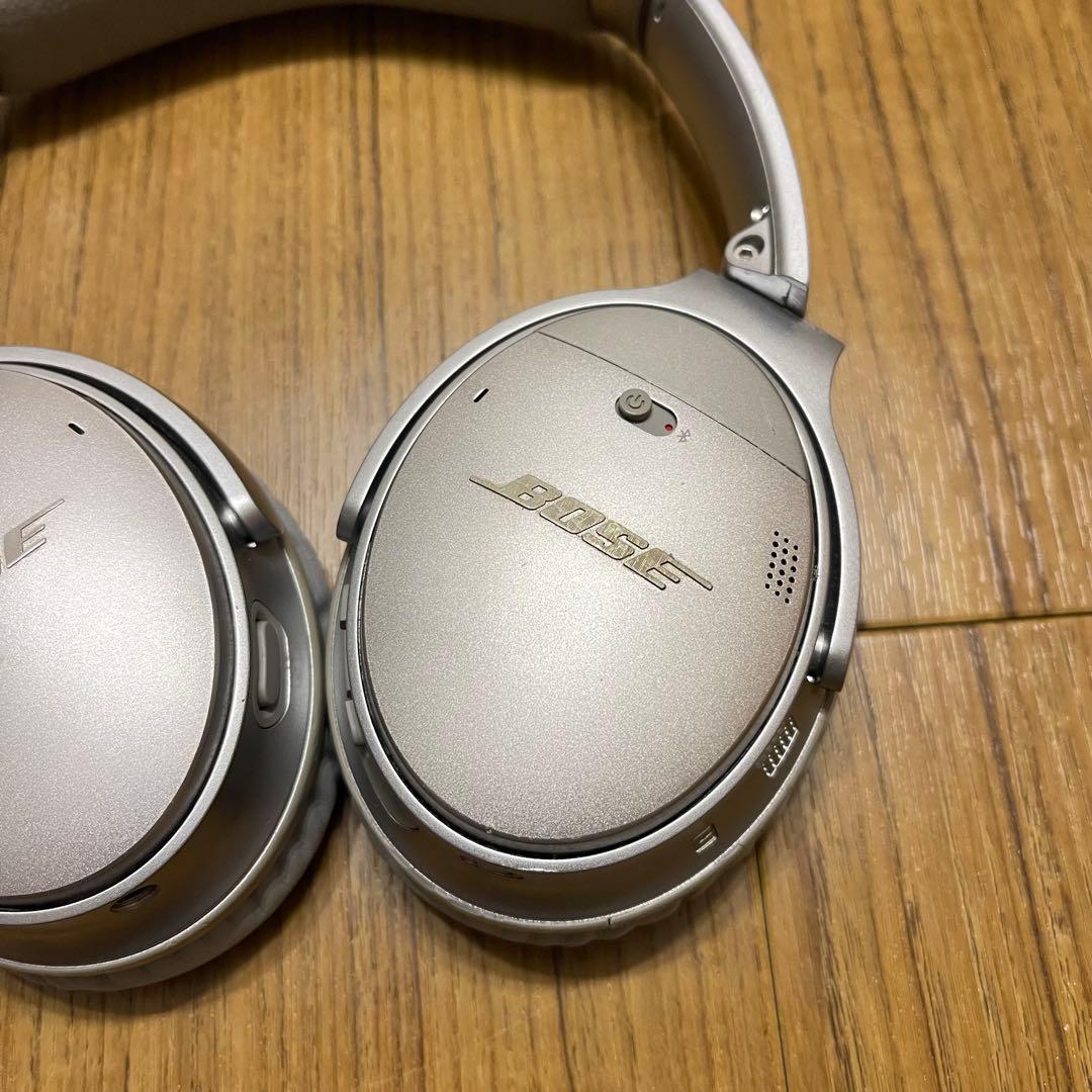 良品！BOSE QUIETCOMFORT35 ll シルバー ヘッドホン