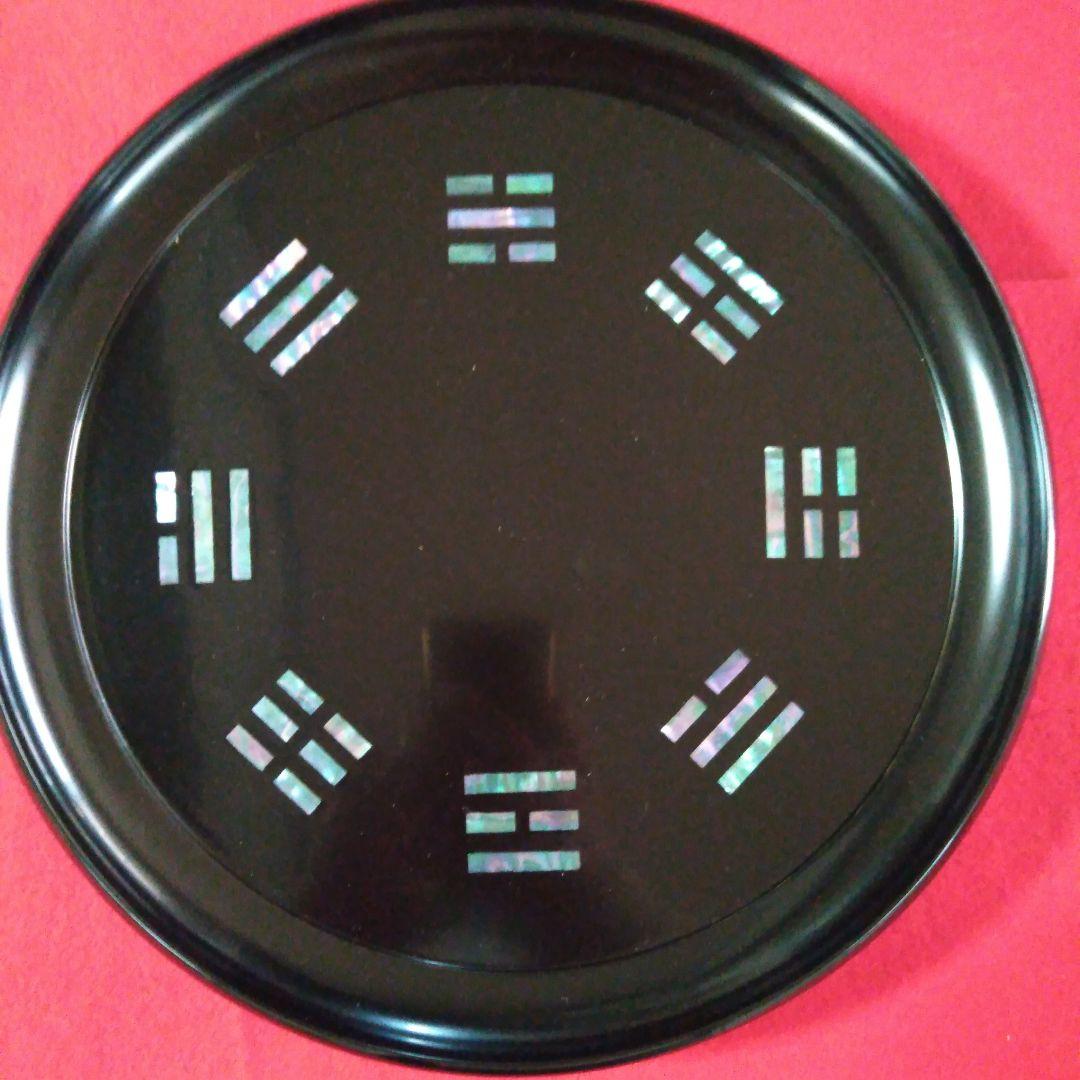 螺鈿入　八卦盆