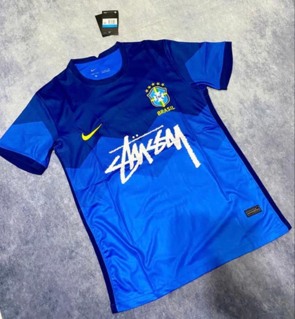 Nike Brasil フットボールジャージ XL STUSSY