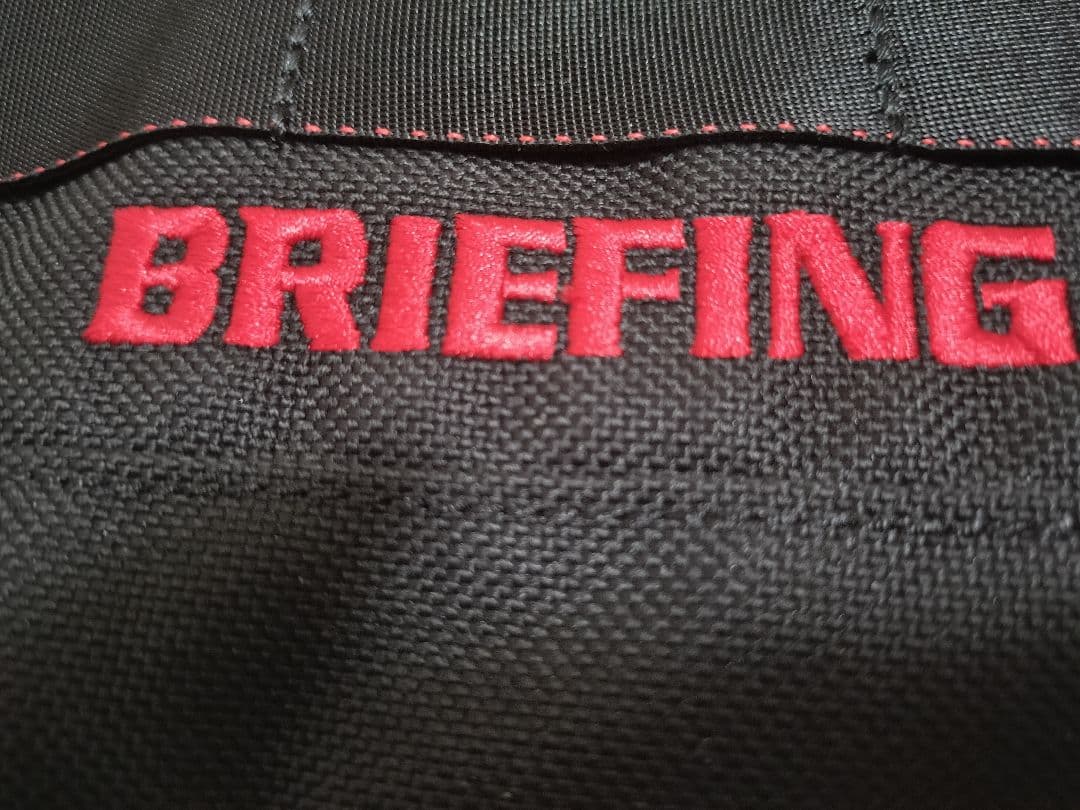 新品未使用　BRIEFING GOLF ダブルジップ ポーチ BRG231G43