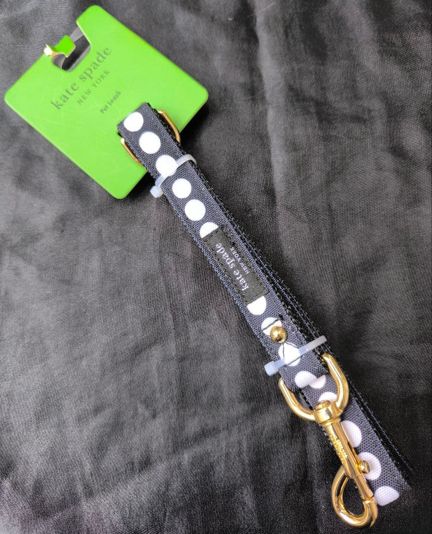 新品 ケイトスペード アートドット リーシュS/M バンダナS/M セット