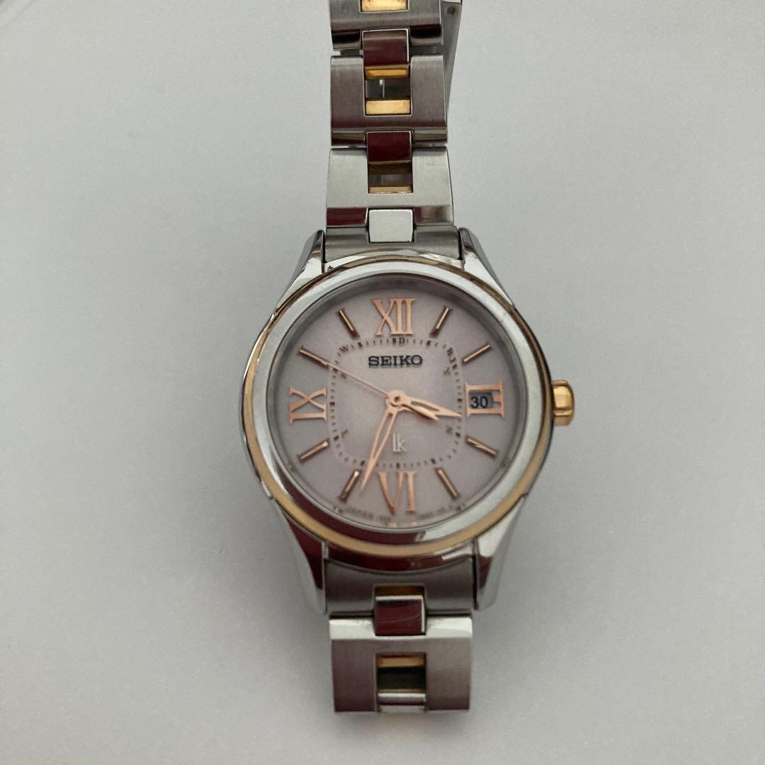 SEIKO LUKIAソーラー　腕時計　美品　SSVW034