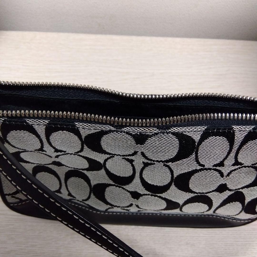 COACHバック　アクセサリーポーチ シグネチャー