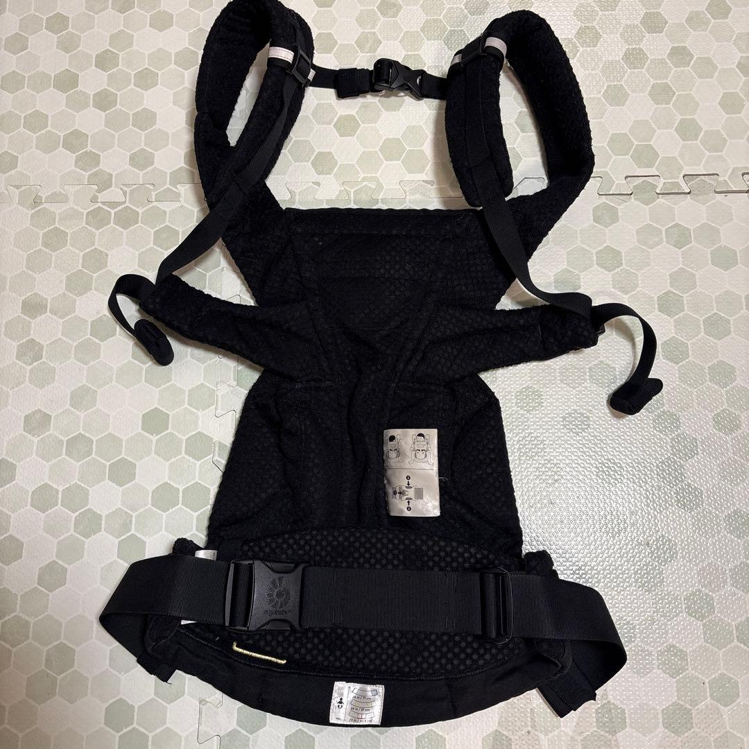 【エルゴベビー 】ブラック 抱っこ紐 収納ポーチ付き➕収納バッグ付き