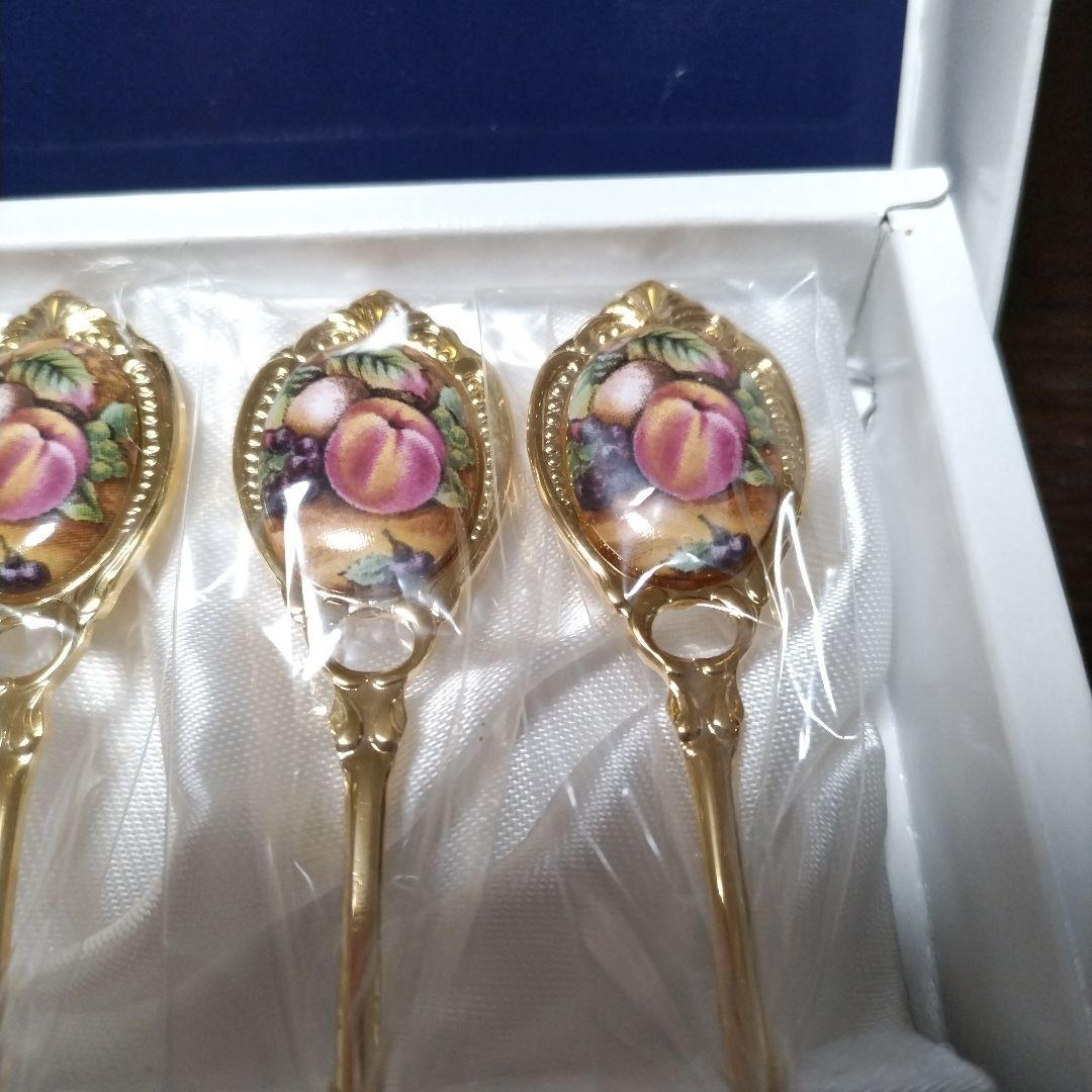 Aynsley オーチャードゴールドカトラリーセット 12本