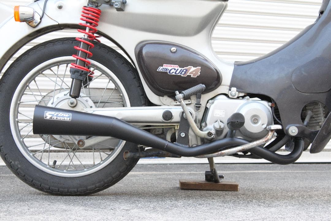 rb-works製☆新品☆スーパーカブ５０７０９０　リトルカブ　メガホンマフラー