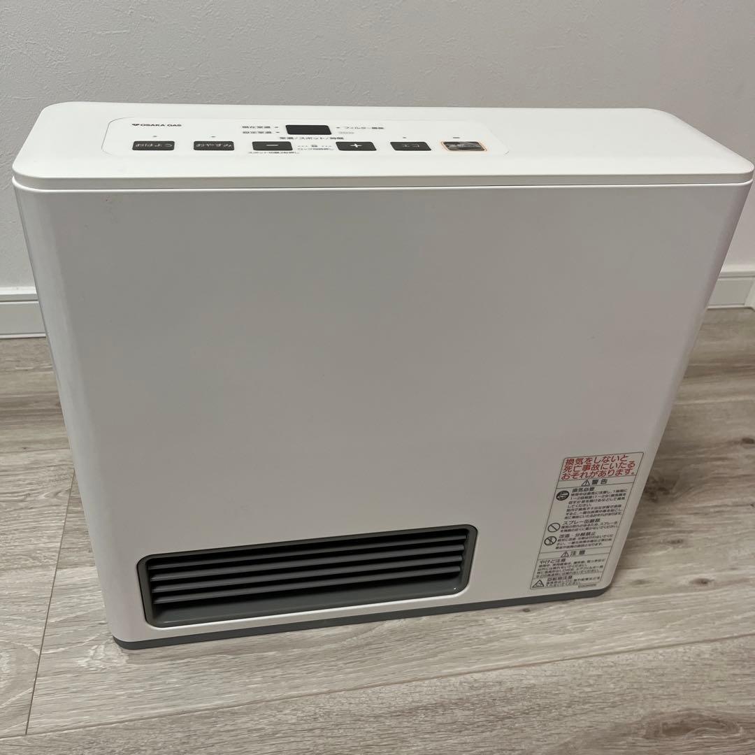 OSAKA GAS ガスファンヒーター 13A N140 586ガスコード付き