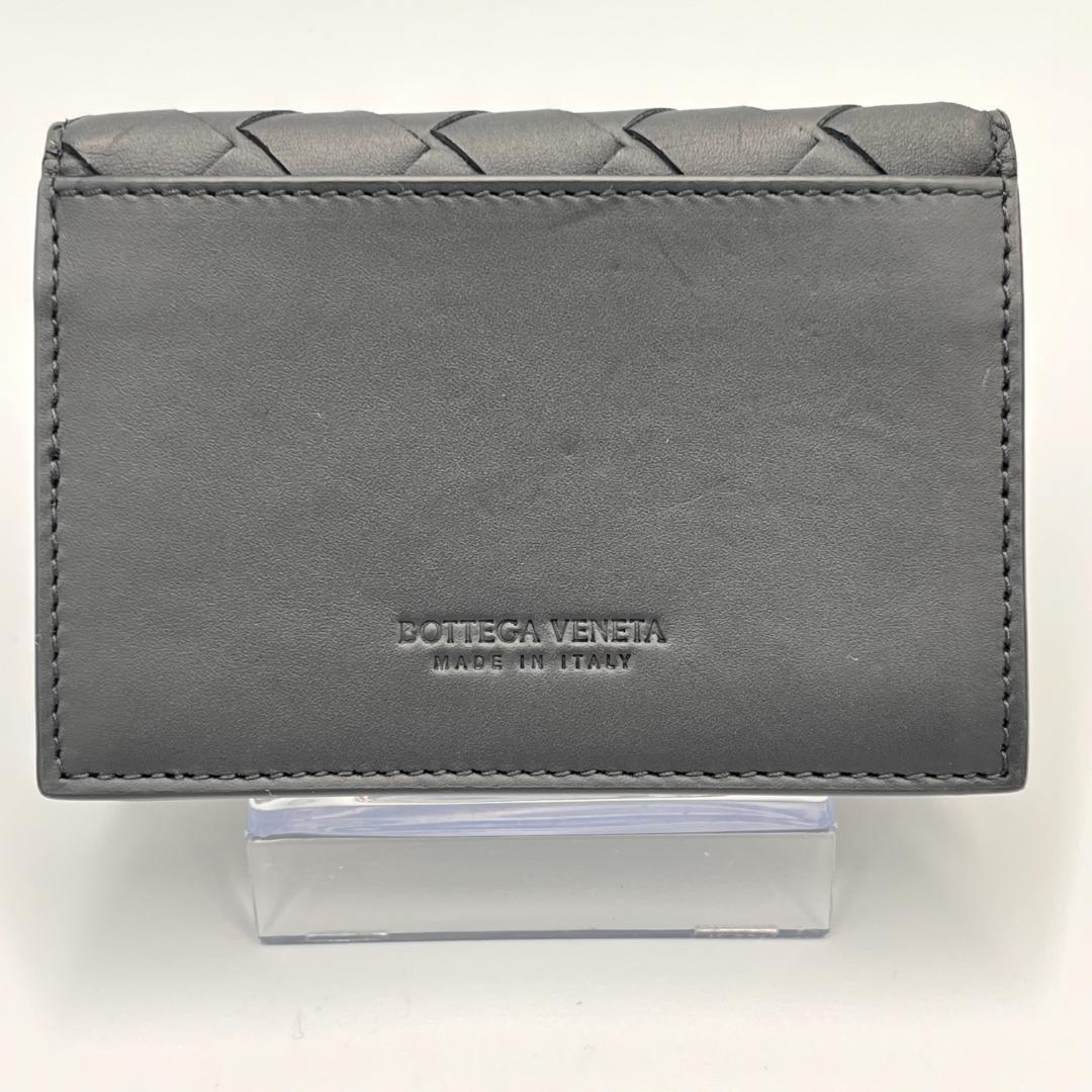 美品☆BOTTEGA VENETA名刺入 イントレチャート ビジネスカードケース
