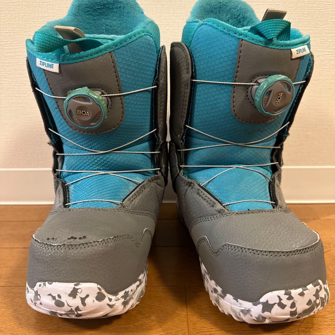 ZIPLINE BOAシステム 子ども用スノーボードブーツ25cm