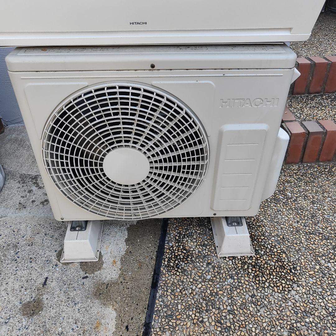 日立 6畳用 ルームエアコン白くまくん RAS-A22C 福岡県より