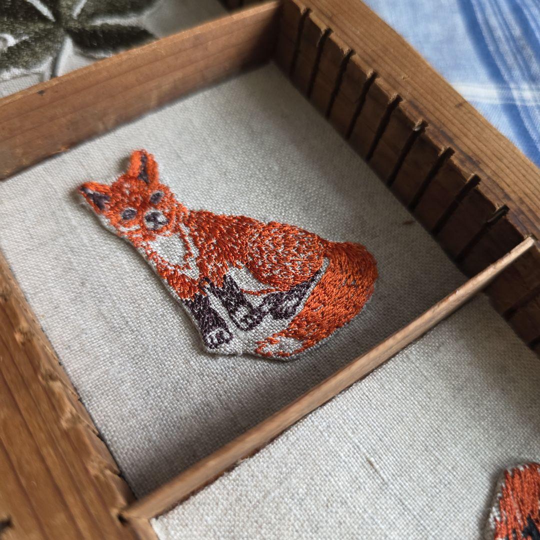 ❁ハンドメイドになります❁ Antique Art Tray Box