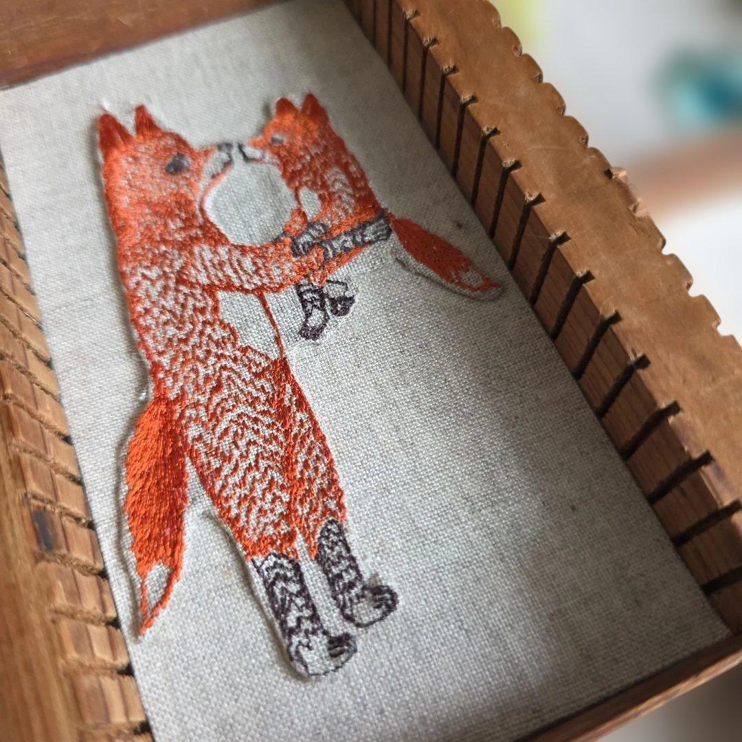 ❁ハンドメイドになります❁ Antique Art Tray Box