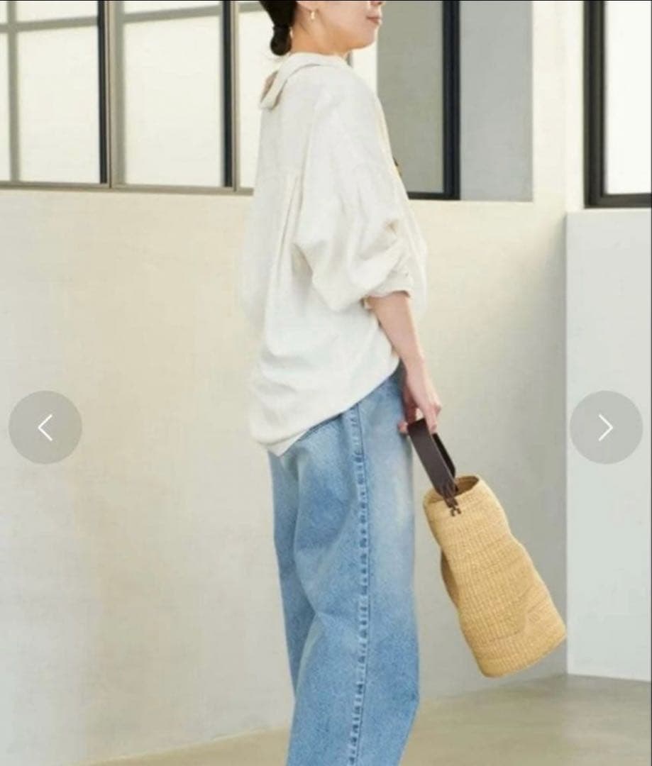 【新品未使用】プラージュ drapeシャツ