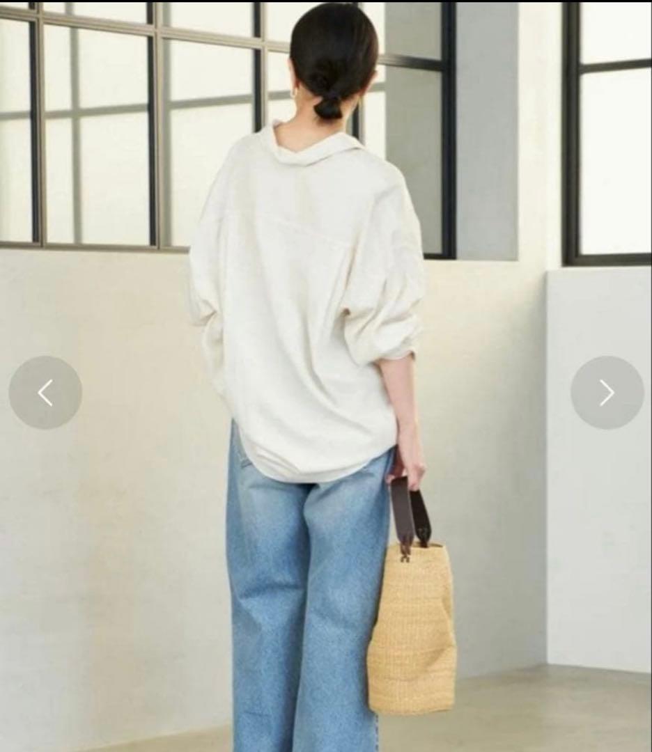 【新品未使用】プラージュ drapeシャツ