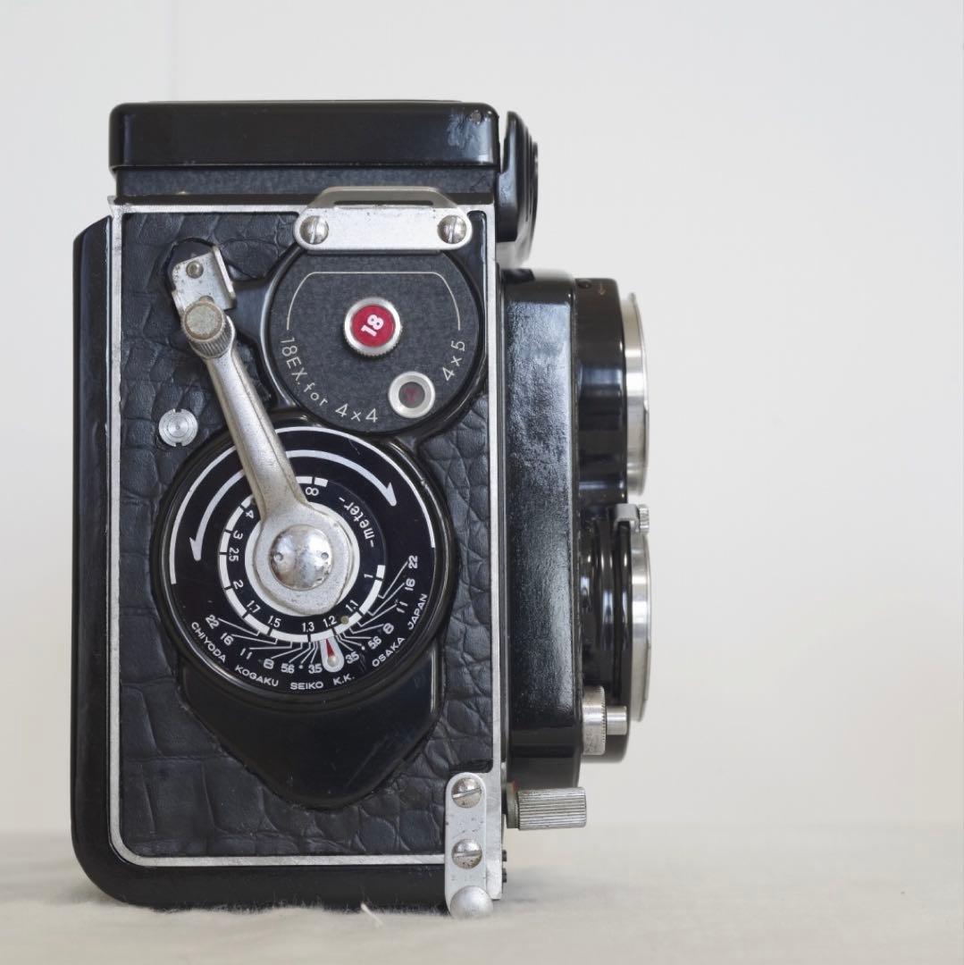 ミノルタ オートコード 希少 RA型 4x4 4x5マスク付 分解清掃済