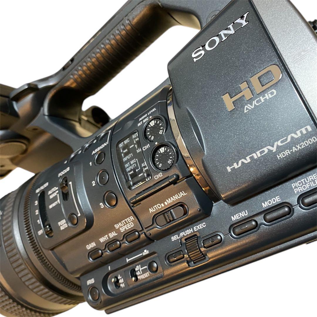 【N】Sony Handycam HDR-AX2000ソニー　ビデオカメラ