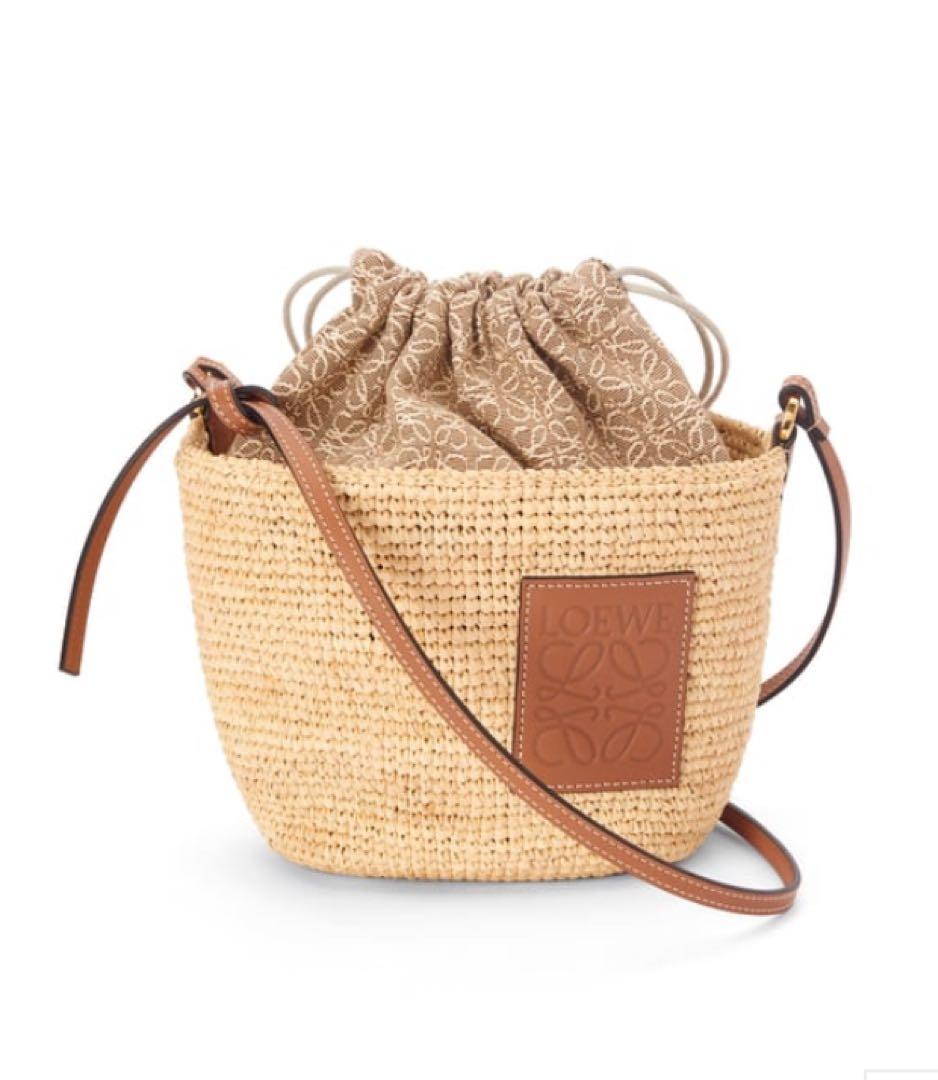 LOEWE アナグラム ポシェット バスケットバッグ