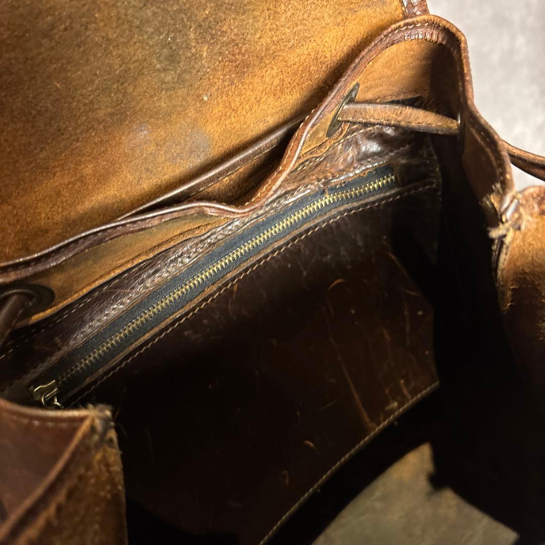 USA製 70s LEATHER CRAFT リュック ヴィンテージ レザー
