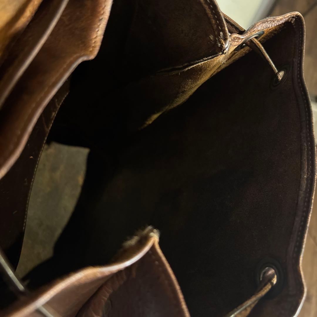 USA製 70s LEATHER CRAFT リュック ヴィンテージ レザー