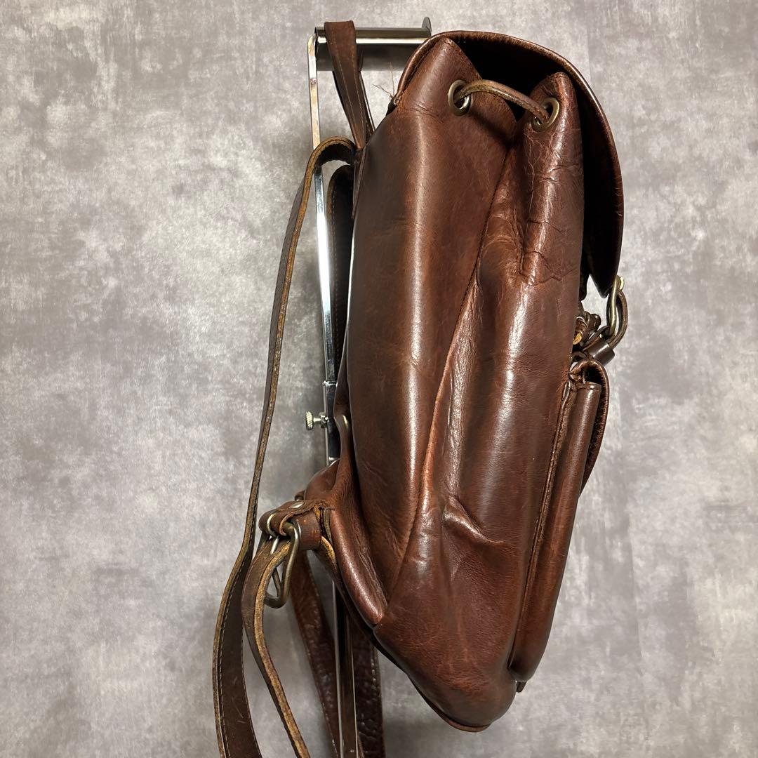 USA製 70s LEATHER CRAFT リュック ヴィンテージ レザー