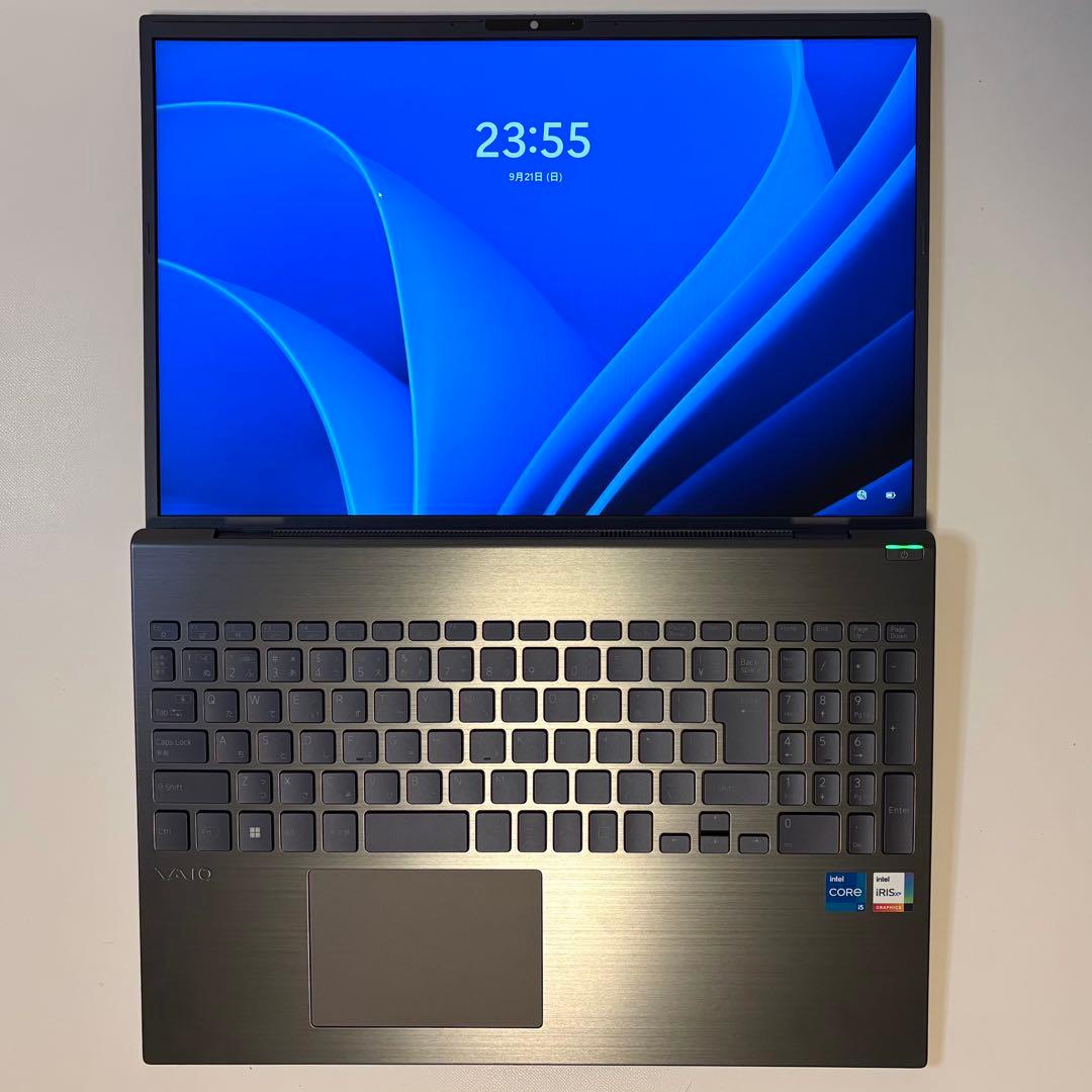 【美品】VAIO Pro第13世代 i5-1334U 16GB 16インチ！