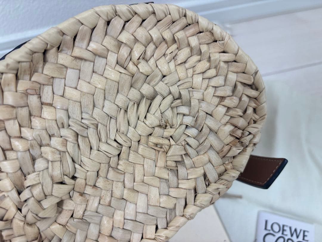 LOEWEロエベかごバッグ/ナチュラル