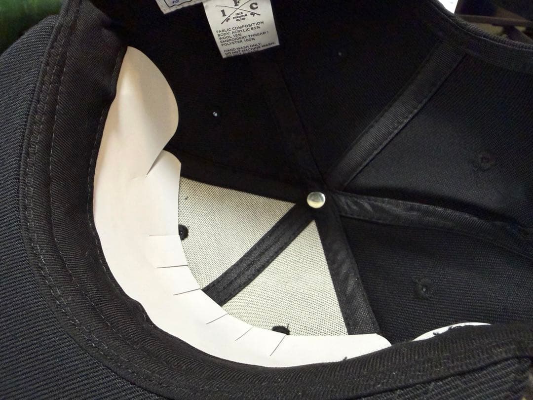 IRIE FISHING CLUB × オリオンOrion キャップ　ブラック