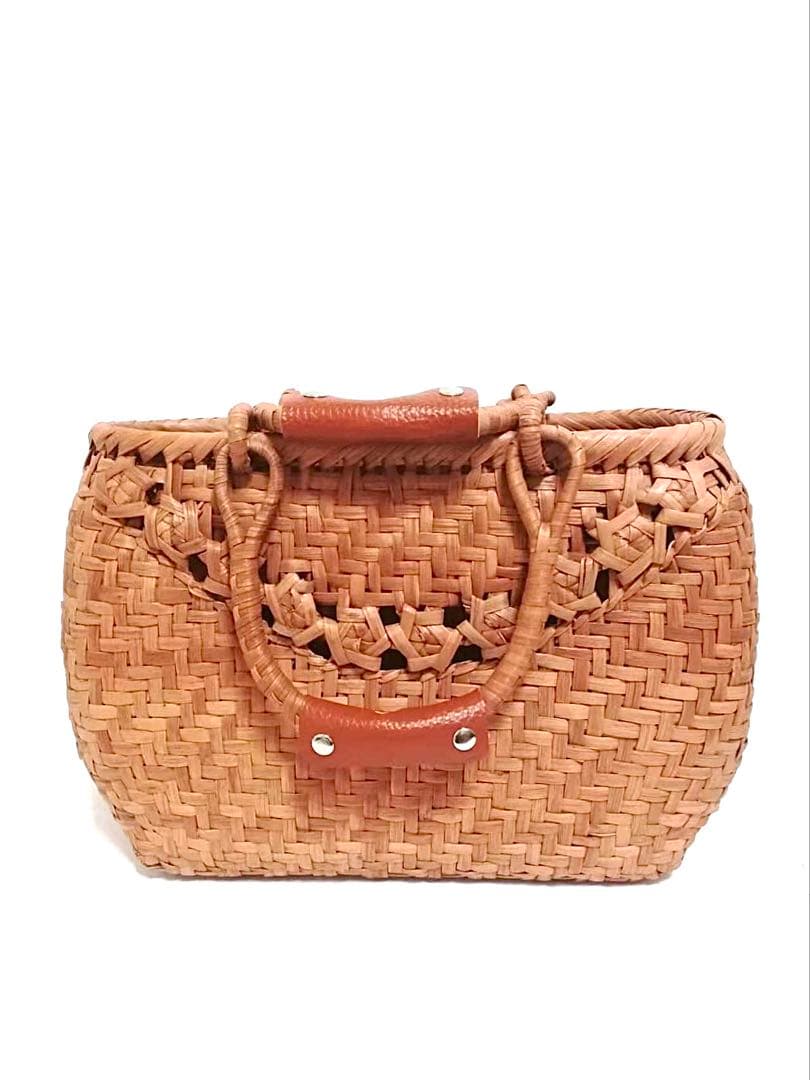 山葡萄バッグ楕円一段バラ