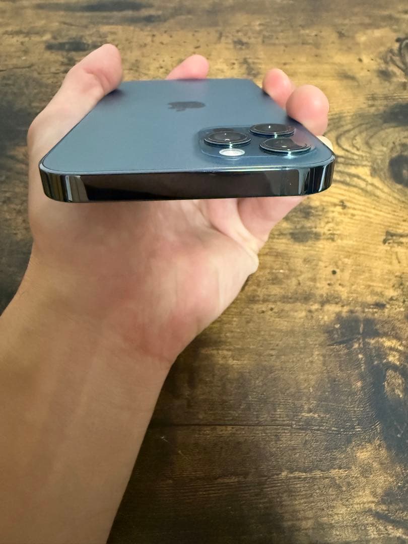【美品】iPhone 12 pro パシフィックブルー 128GB 箱付き