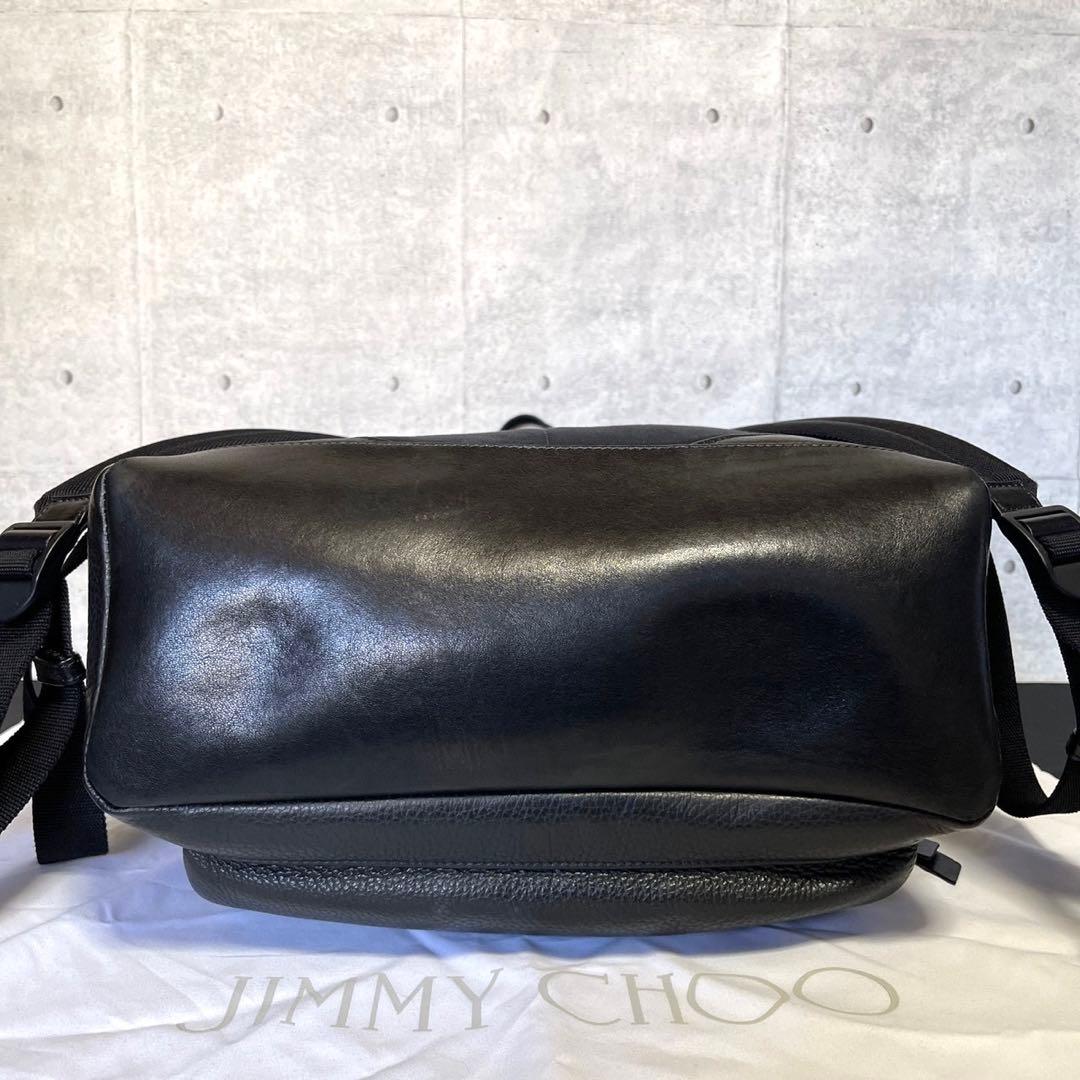 専用品JIMMY CHOO WILMER GNL BLACK バックパック
