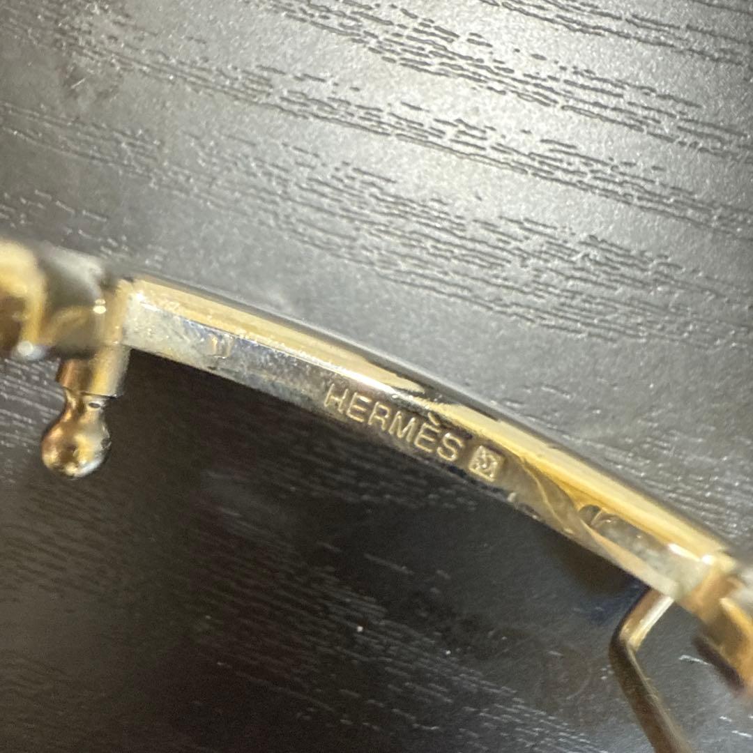 HERMES エルメスコンスタンスリバーシブルベルト75 シルバーバックル　美品